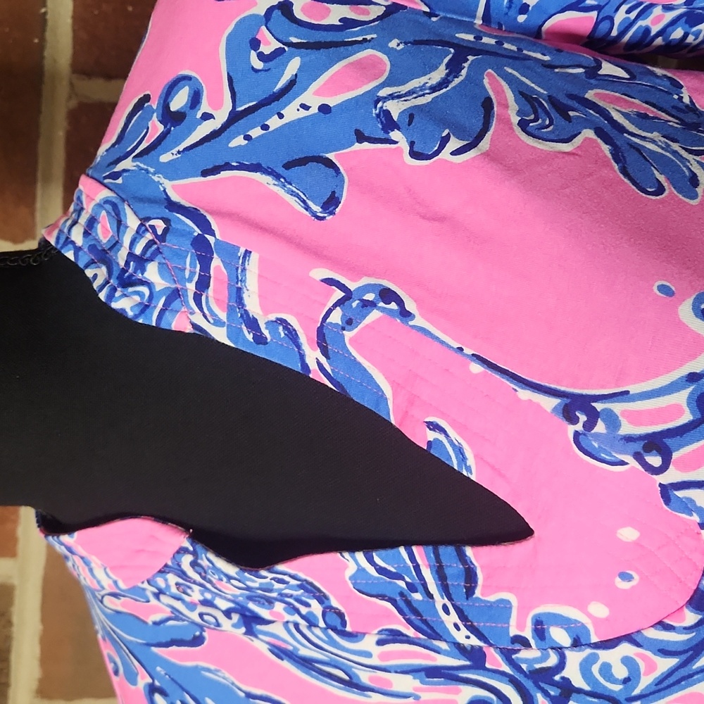 Lilly Pulitzer Pink and Blue Tunic, Size Small - Picture 3 of 10